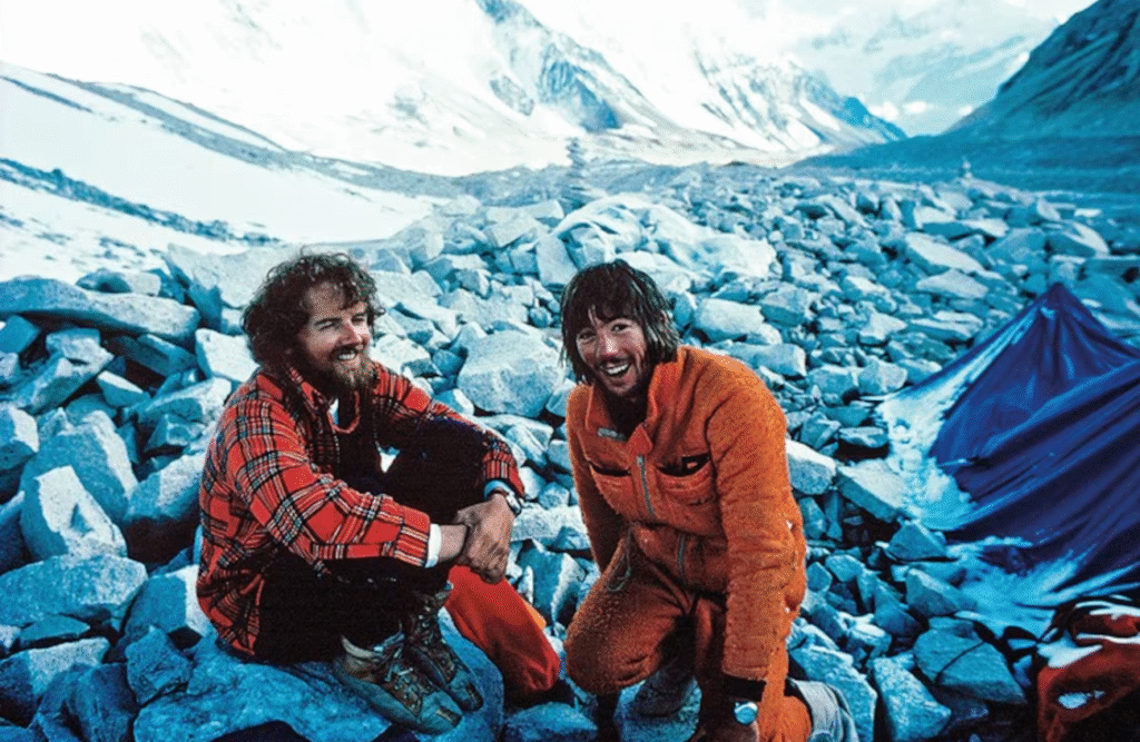 Joe Tasker and Peter Boardman.